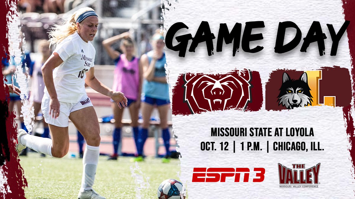 MoStateWSOC's tweet image. GAME DAY!

🆚 @RamblersWSOC
⏰ 1 p.m.
📍 Chicago, Ill.
📊 bit.ly/314Hx9b
💻 es.pn/2Mbgkxo (ESPN3) 

⚽️ #MSUBears