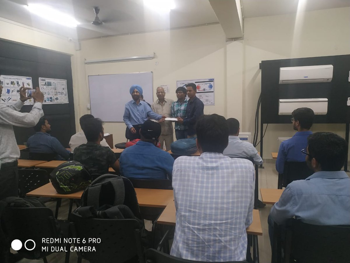 IndiaAshrae's tweet photo. AIC Inter ASHRAE Student Chapters Quiz competition and YEA Interaction program with Students was well conducted successfully on 11th October 2019 at New Delhi.
#AIC #Students #Quiz #myashrae #myral
@ASHRAE_RAL @IndiaAshrae @ashraenews https://t.co/dAT2X83Nsh