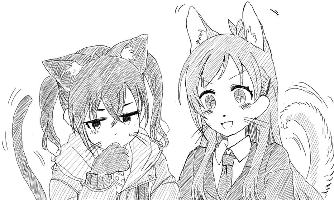 すにゃづかあきらとあかりわんこ 