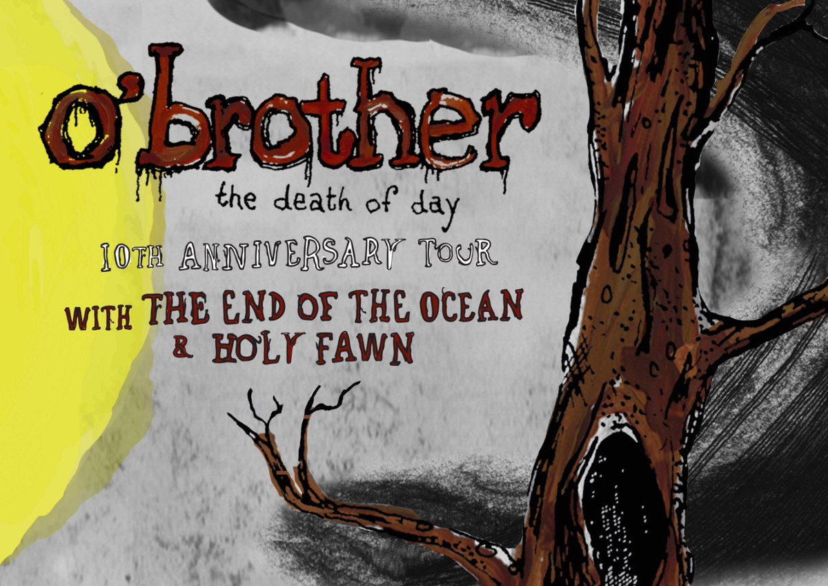 TONIGHT (10/12): o'brother (<a href="/obrothermusic/">o'brother</a>) w/ <a href="/endoftheocean/">The End Of The Ocean</a> &amp; <a href="/HOLY_FAWN/">HOLY FAWN 🥀</a> at Cat's Cradle Back Room // 8PM Doors, 9PM Show, $16 - bit.ly/OBrother-Oct12