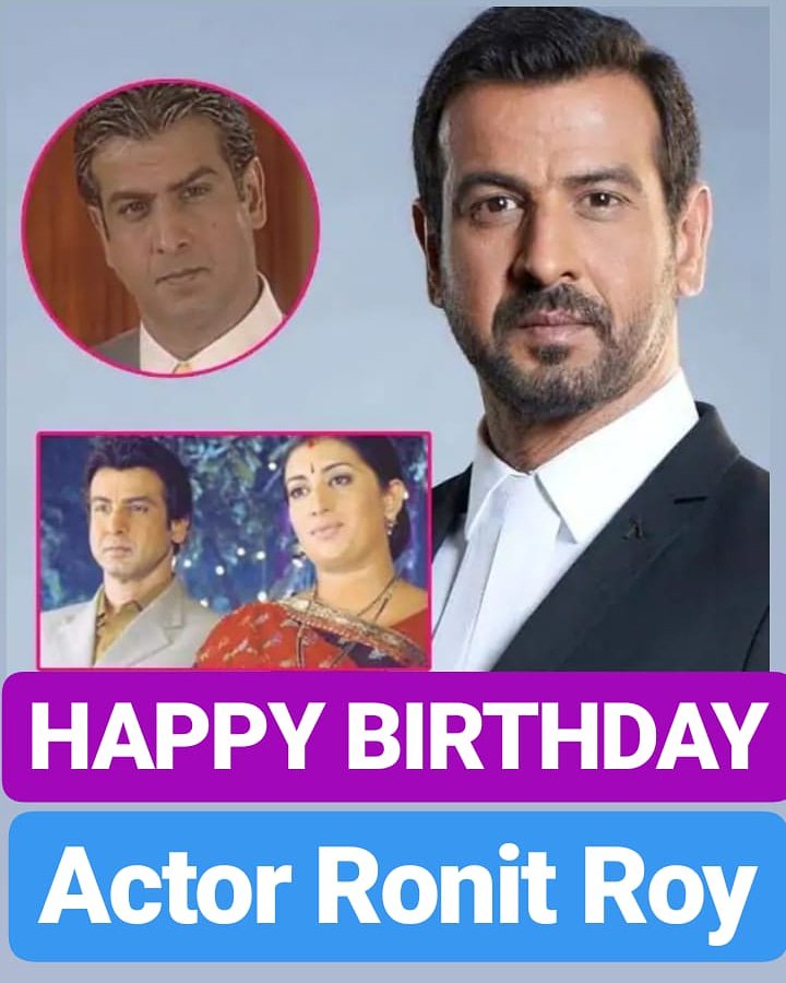 HAPPY BIRTHDAY 
Ronit Roy 