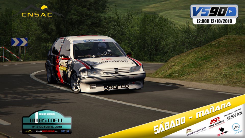 club_simracing's tweet photo. 🟢Comienza el 2º Dia en el #Evento8CNSAC Pujada Ullastrell.
2 sesiones se realizaran esta mañana desde las 12:00h.
Directo: https://t.co/sEj8xyUxT8
Colabora:
@AsturSimRace
@jdr0ne
#FpDecoracion
#Jesvan
@Esmebra https://t.co/6Z4xYqIK2Y