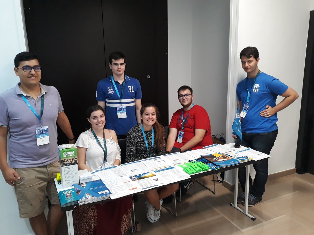 Gran equipo de voluntarios❤❤
<a href="/TrisRxdriguez/">patricia ✨</a> <a href="/ZepolCarles/">ZepolCarles</a> <a href="/ieee_sbua/">IEEE SB UA</a> <a href="/IEEEsbUV/">IEEE StudentBranchUV</a> <a href="/IEEEUPCT/">IEEE UPCT SB</a> @ramashispania <a href="/IEEEYP_Spain/">IEEE Young Professionals Spain</a> #IEEEDay2019Valencia #IEEER8Meeting2019