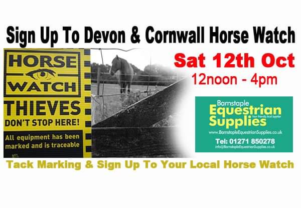 DevonCPOs's tweet photo. Please RT. 
PCSO Tomkies has some great #crimeprevention work going on today @BarnstapleEques. Please drop by and find out more about 
#horsewatch and #tackmarking 

https://t.co/N8ieghlgBa https://t.co/NnctAli1Vs