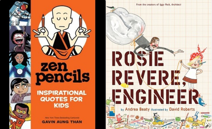 NAEducation's tweet photo. This academic year, there are two โOne World One Bookโ pieces in the Global Library: Rosie Revere, Engineer by Andrea Beaty and Zen Pencils by Gavin Aung Than. Have you read them yet? https://t.co/Qnk6N7iOWV
#NAEBeAmbitious #GlobalLibrary https://t.co/YwO5CIBuyD