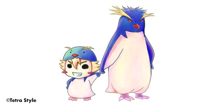 イワトビペンギンのtwitterイラスト検索結果