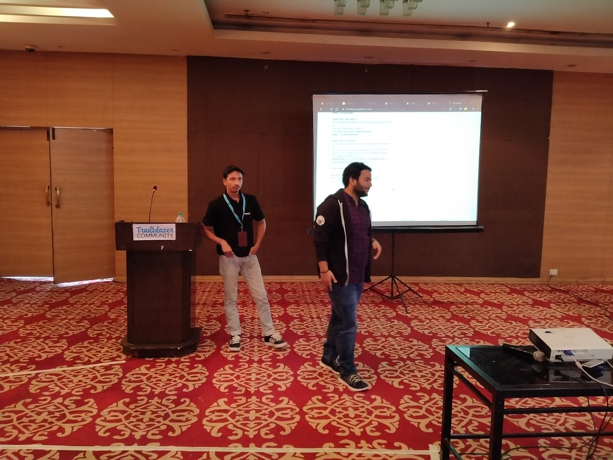 digitalbhardwaj's tweet photo. #studentforce @aviralagarwal2 @saurabhsfdc sharing their view about the journey of students.
@mittuvikas on Student Mentor #salesforce #SalesforceSaturday
@noidaSFgroups
@sfindnonprofit
@sf_noida_wit
#SFNoidaGroups
#NPSPDAY
#NoidaWit
#SFIndNo https://t.co/jYufY6S2O6