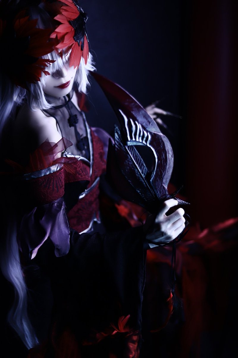 藤森蓮 コスプレイヤー Youtuber 第五人格 Identity コスプレ 芸者 美智子 丹頂鶴 鶴なけば 氷の破片 日の破片 第五人格コスプレ