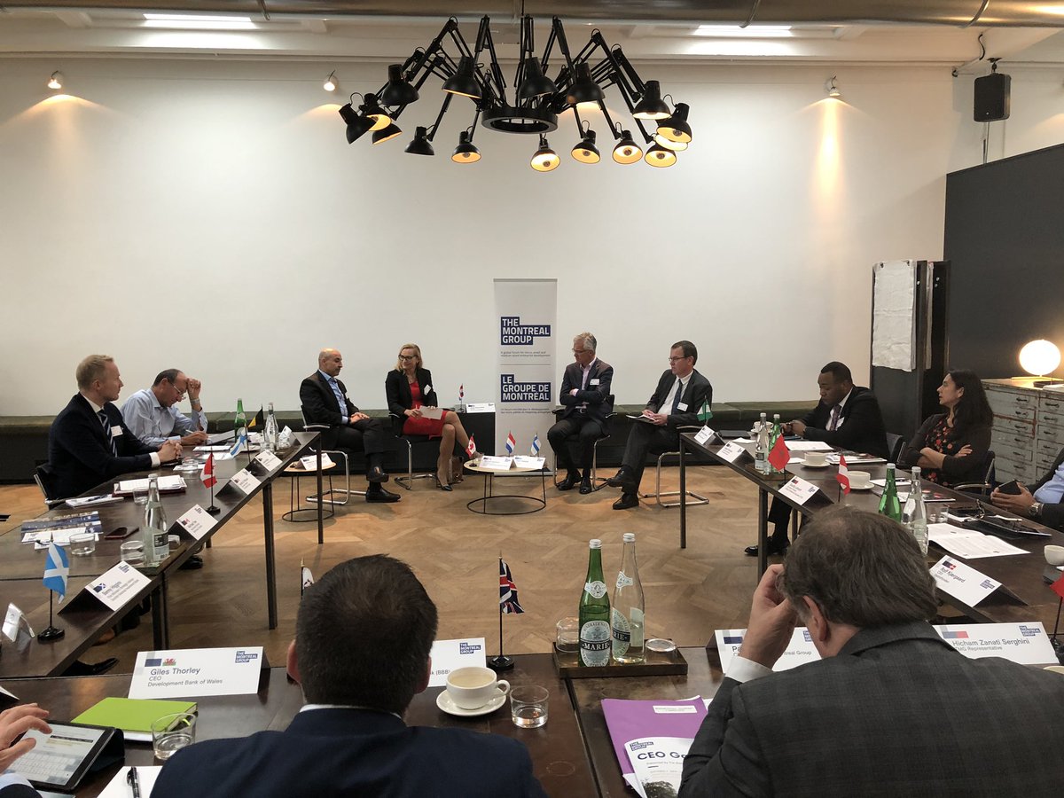 A fruitful and insightful CEO Gathering last October 7 in lovely Amsterdam for SME Development Banks from around the world. #TheMontrealGroup signature.