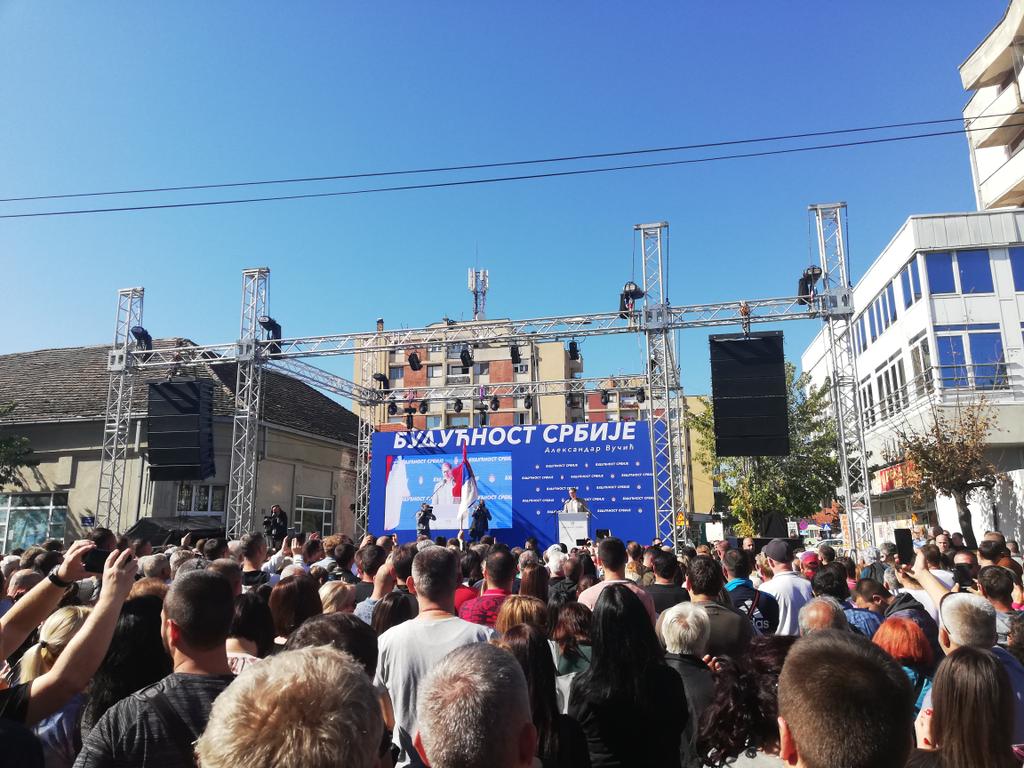 jecazaric's tweet image. Pozdrav iz #blace #buducnostsrbije #vucic
