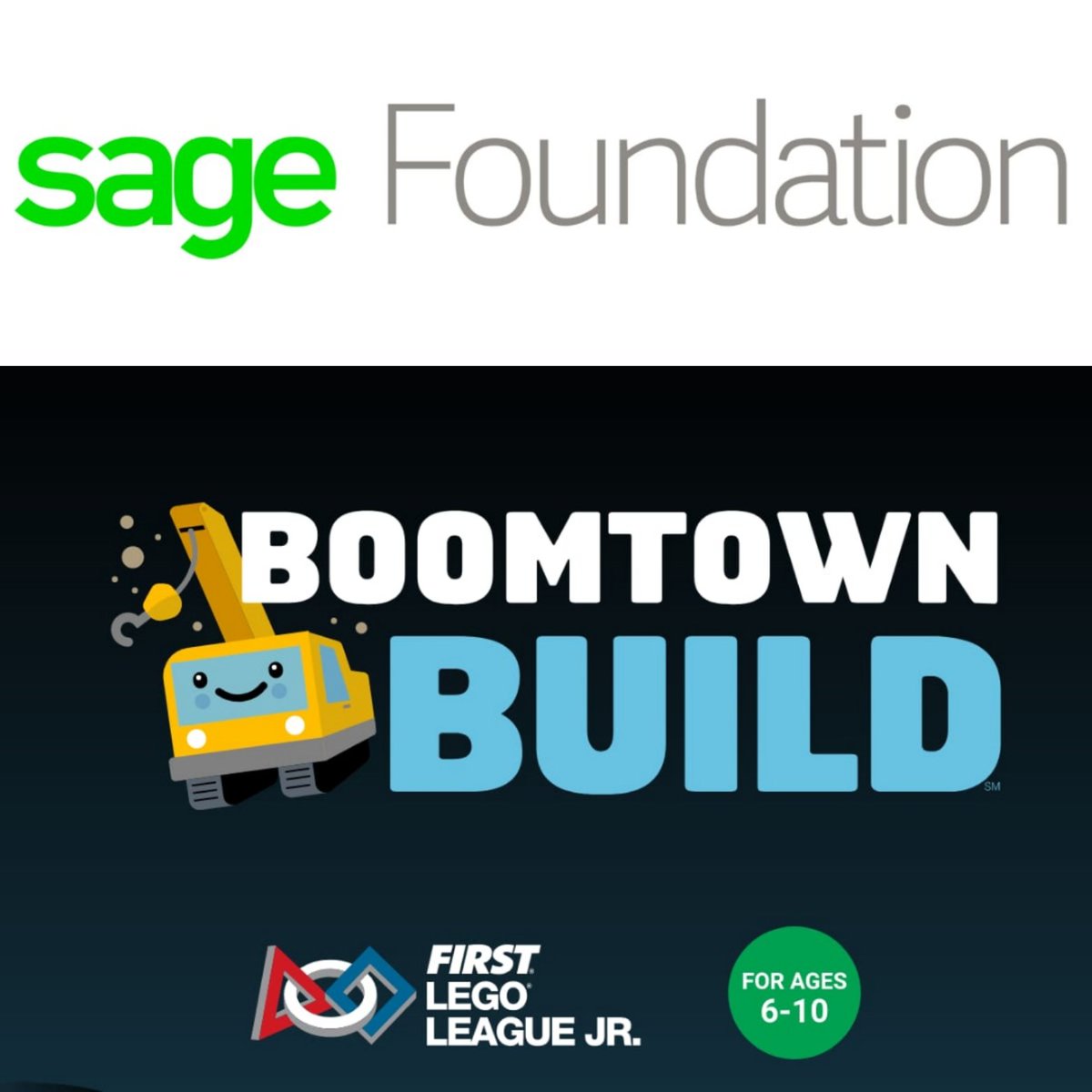 SalomieS's tweet photo. @sagefoundation @SageGroupZA is the proud sponsor and partnering with @FirstSAfrica hosting the @firstlegoleague #BOOMTOWNBUILD Expo hosting 15 Junior teams today. Looking forward to see your #Wedo creations! Good luck to all the teams! @philipmeyer @chrisjantjie @social_coding https://t.co/Lt7w5jHekg