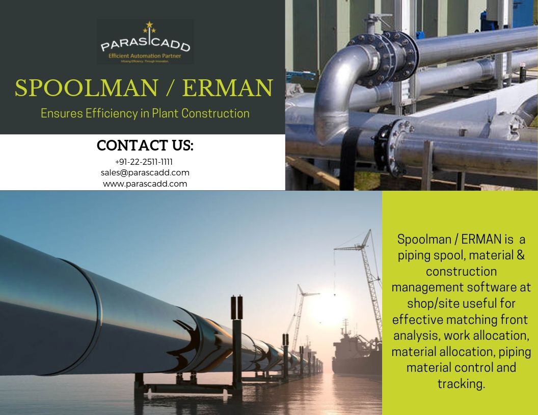 ParascaddPvtLtd's tweet image. #epc #piping #epcsoftware #Software #Engineering #EPCsoftwarecompany #construction  #oilandgas #fabrication 

Visit Us: parascadd.com