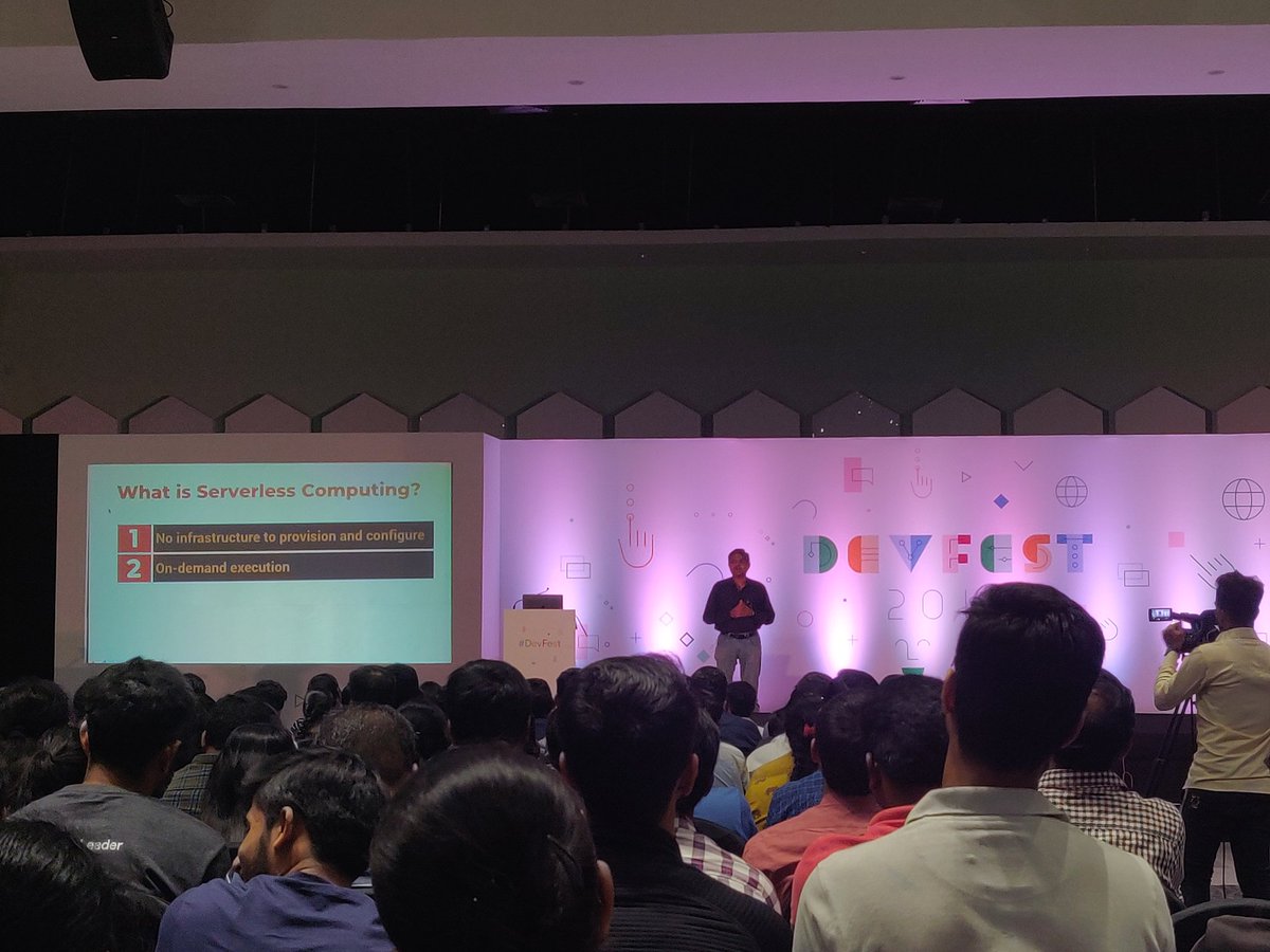 SrkRohith's tweet photo. Awesome demo on deploying containerized app to cloud using GCP Cloud Run by @janakiramm 

@gdg_hyd #gdghyd #DevFestHyd #DevFest #DevFest19 https://t.co/bcu1ov7SlF