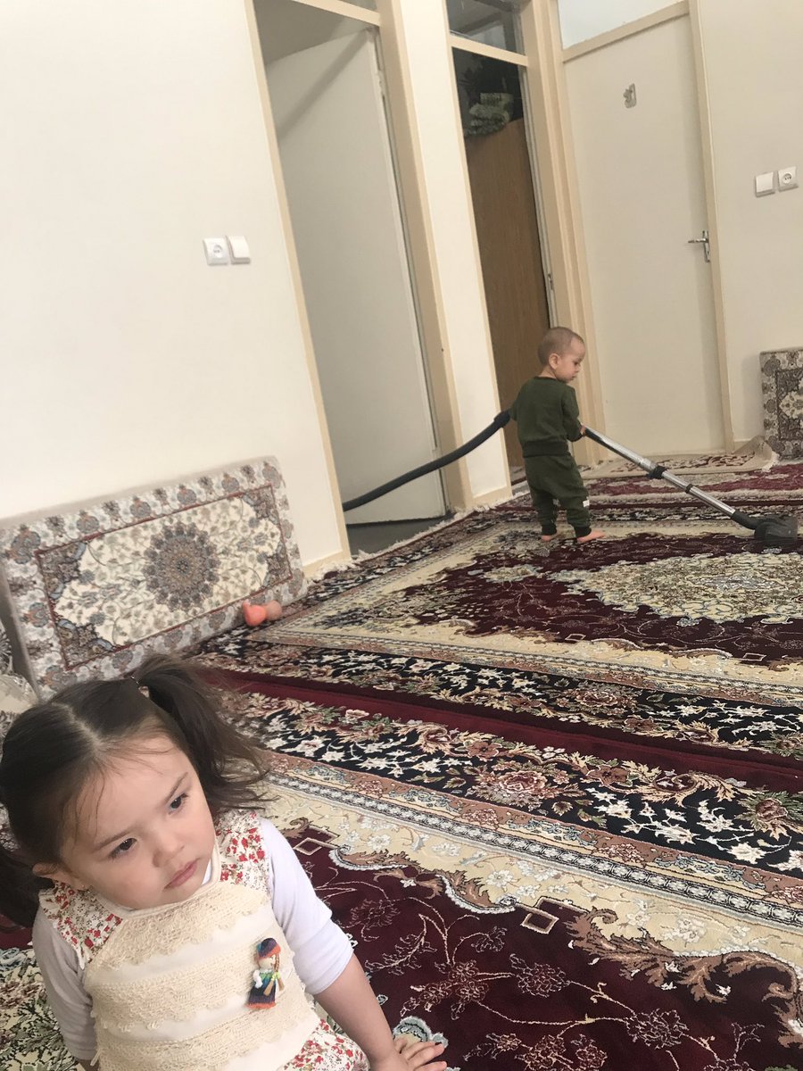 sadiqemoh's tweet photo. times have changed bros, we have to clean and work while they just relax and buy make up https://t.co/hVE0HYl8ku
