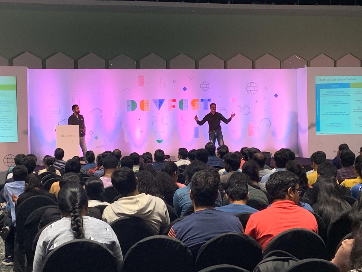 msuhane89's tweet photo. #DevFest19 #epam https://t.co/CMICXbqeOL