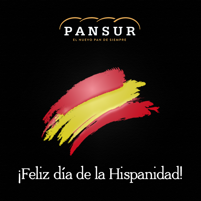 Pansur les desea un feliz día de la Hispanidad

#Pansur #DíaDeLaHispanidad #12deoctubre