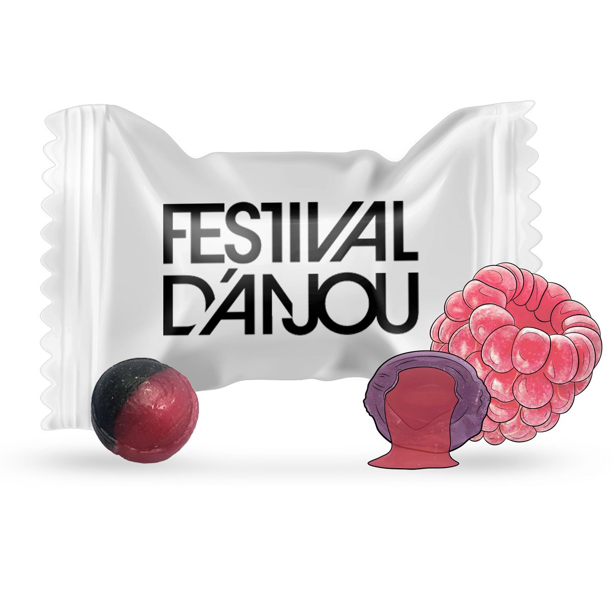 Le papier de nos bonbons personnalisés est 100% biodégradable. Le bonbon est naturel.
