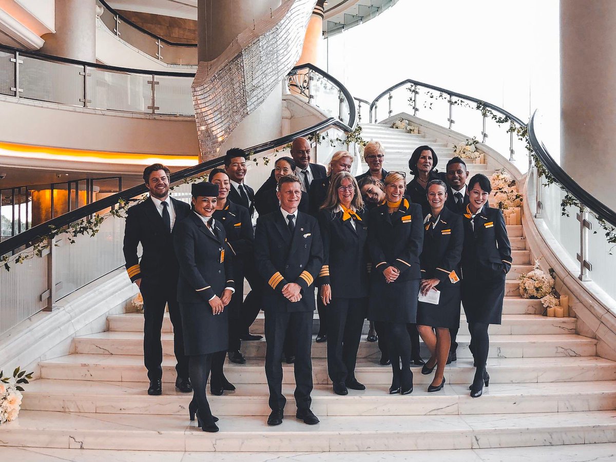 nivedita_bhasin's tweet image. I'm here in Frankfurt to welcome my dear friend Capt Andrea Amberge, who is retiring after 30 years of service at Lufthansa. 
Today she arrived as "Andrea One" LH 797 
We are so very proud of her 👩‍✈️✈️👏
Here she is leaving from Hongkong 👇
@99sIndiaSection @TheNinetyNines 
#ImA99