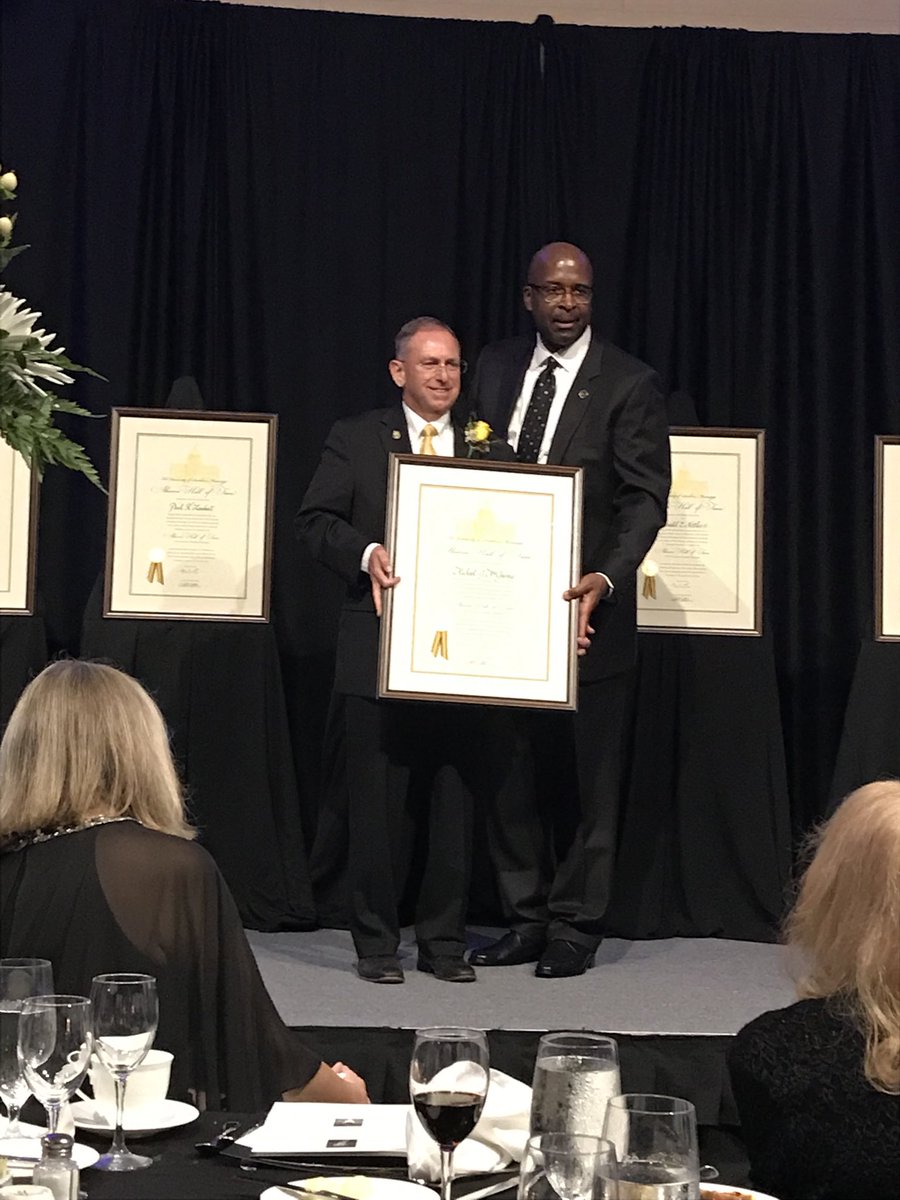 Congratulations Dr. Mike McGrevey on being inducted into the ⁦<a href="/SouthernMiss/">Southern Miss</a>⁩ Alumni Hall of Fame!  ⁦<a href="/USMEconDev/">USM Econ Dev</a>⁩ ⁦<a href="/MississippiMG/">Mandy Gunasekara</a>⁩  #HallofFamer