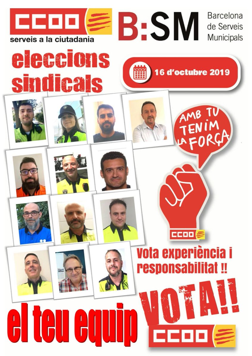 daagsi's tweet image. Avui seguim amb la campanya sindical @CCOO_BSM , perquè la feina ben feta no té fronteres ni té rival.

Fins a la victòria, sempre! ✊ #Equipasso