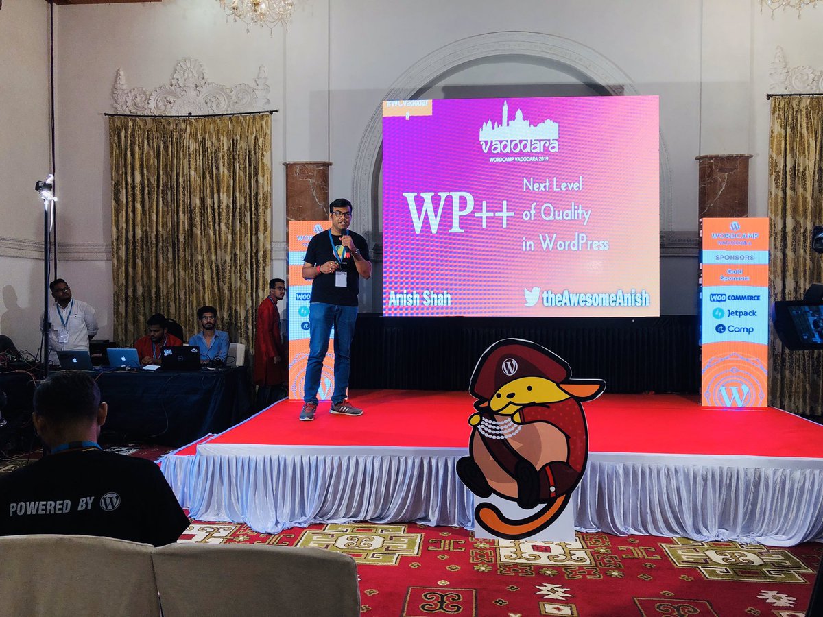 Mayur Keshwani (@mayur_keshwani) on Twitter photo WP++ Next Level of Quality in #WordPress. By <a href="/TheAwesomeAnish/">PEOPLE ARE AWESOME</a> <a href="/multidots/">Multidots</a> at WordCamp Vadodara 2019! <a href="/WCVadodara/">WordCamp Vadodara | #WCVadodara</a> WP++ Next Level of Quality in #WordPress. By <a href="/TheAwesomeAnish/">PEOPLE ARE AWESOME</a> <a href="/multidots/">Multidots</a> at WordCamp Vadodara 2019! <a href="/WCVadodara/">WordCamp Vadodara | #WCVadodara</a>