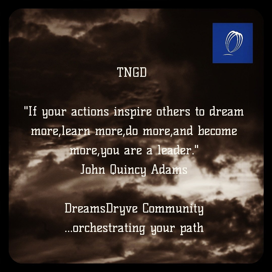 dreamsdryve's tweet photo. TNGD
Growing has little to do with the changes in you than seen in others. 
I think the best way to measure your life's growth is seen in the number of lives you've impacted.
#BeTheMotivation https://t.co/er4hGLqv4G