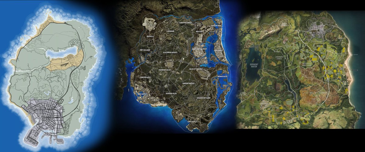 Blackpanthaa Gta 5 Vs Nfs Heat Vs Fh4 I Did Some Timing And Figured Out A Scale Of Each Map Compared Gta Being A Bit More Difficult Because Of