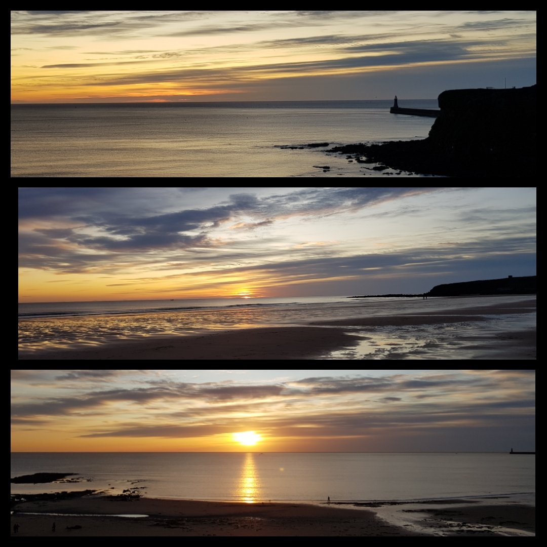 zebraw60's tweet photo. And the dawn from on high shall break upon us #tynemouth #seasolace #workseverytime https://t.co/83rVwlg6eM
