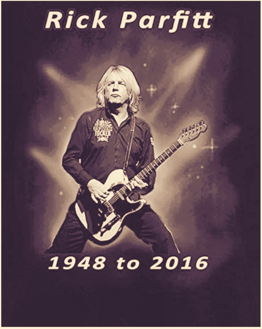 Happy birthday Mr Rick Parfitt, we will have a beer or two with you tonight, never forgotten. D       