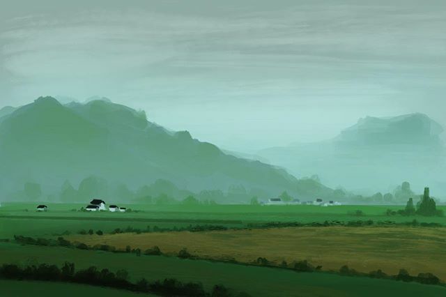 Fernies_ART's tweet photo. So as I’m now stuck in my hotel room trying to wait out this typhoon that’s currently passing over Japan, what better time to post some actual art??
...
..
.
#digitalpainting #paint #landscapepainting #japan #bored #typhoon https://t.co/lpoCVsqsd7 https://t.co/Kb7Iyuf0qz