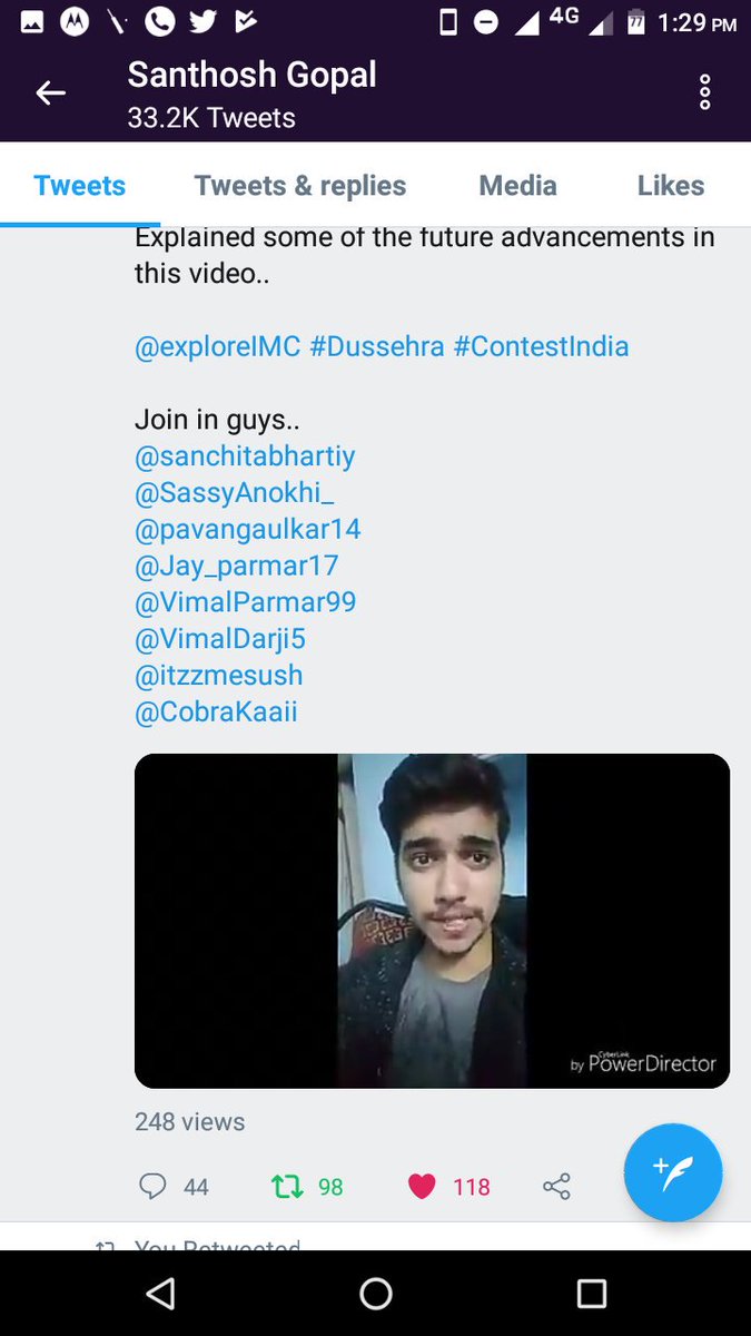 gopalsanthosh0's tweet photo. @aditisharma2019 @kailashkumarJo4 @sanchitabhartiy @SassyAnokhi_ @karan875 @Sagar14Naik @Rubalsandhu5 @kapil_vinayak_ @itzzmesush @exploreIMC I managed to collect likes for 24 hours... Without break and asking everyone... This Contest is based on most engagement too.. I got the second?!not for loosing.. @Rishabhprakash4 used auto liker and I can prove it... Fuck this.. @exploreIMC #TheFutureIsAtIMC?! https://t.co/G0mEnAdqfJ