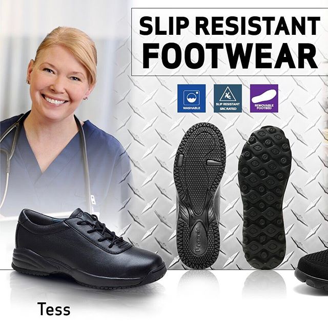 propet slip resistant shoes