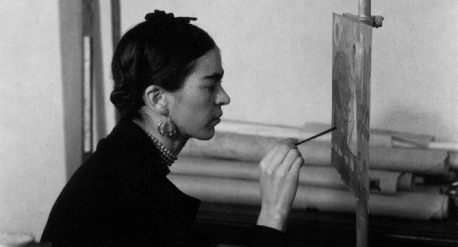 "I paint self-portraits because I am so often alone, because I am the person I know best" Frida Kahlo #womensart