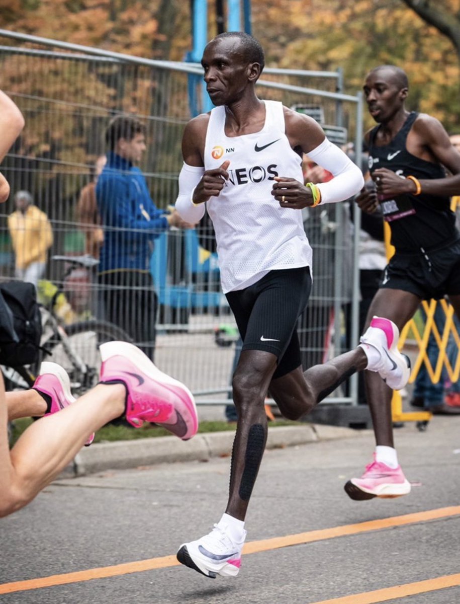 No Human Is Limited. Congratulations to <a href="/EliudKipchoge/">Eliud Kipchoge - EGH🇰🇪</a> on running the first ever sub 2-hour marathon 🏃🏿‍♂️