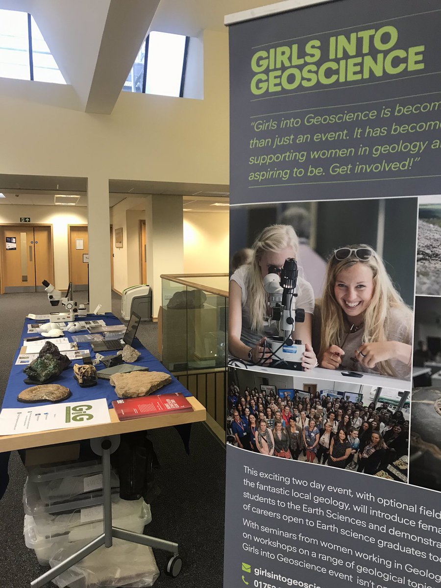 girlsingeosci's tweet photo. We are ready to go @BritGeoSurvey for #BGSopenday2019 Looking forward to meeting you all and inspiring the next #girlsingeoscience! #WomenInSTEM https://t.co/yc4dU1Lfte