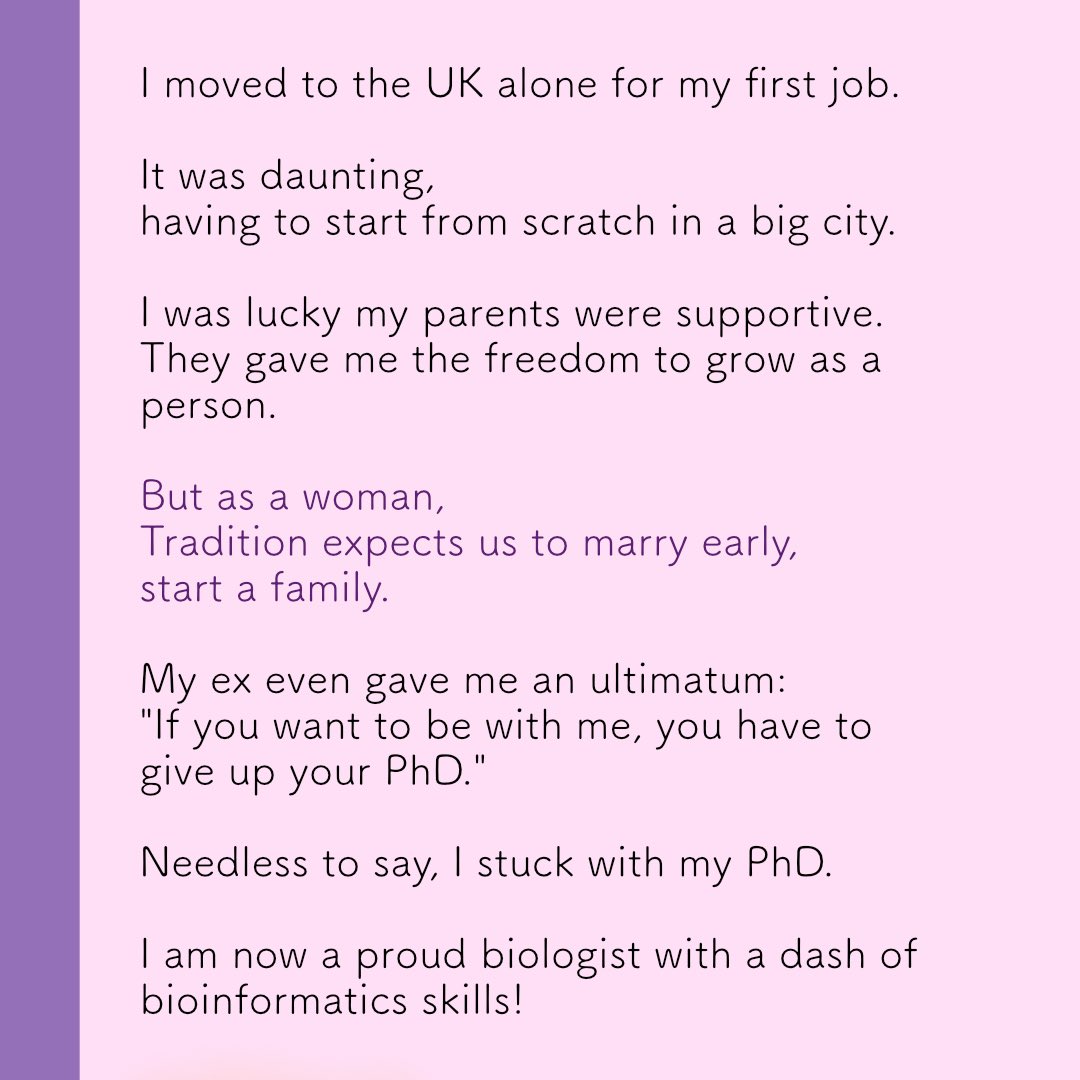 “It’s nice to stay in your comfort zone. It’s comfortable & you may not see a reason to leave. But you have no idea what you are capable of if you don’t step out.”Wise words from our next  #malaysianscientist 9. Kavita  @kavita889, currently a RA at  @KingsCollegeLon!