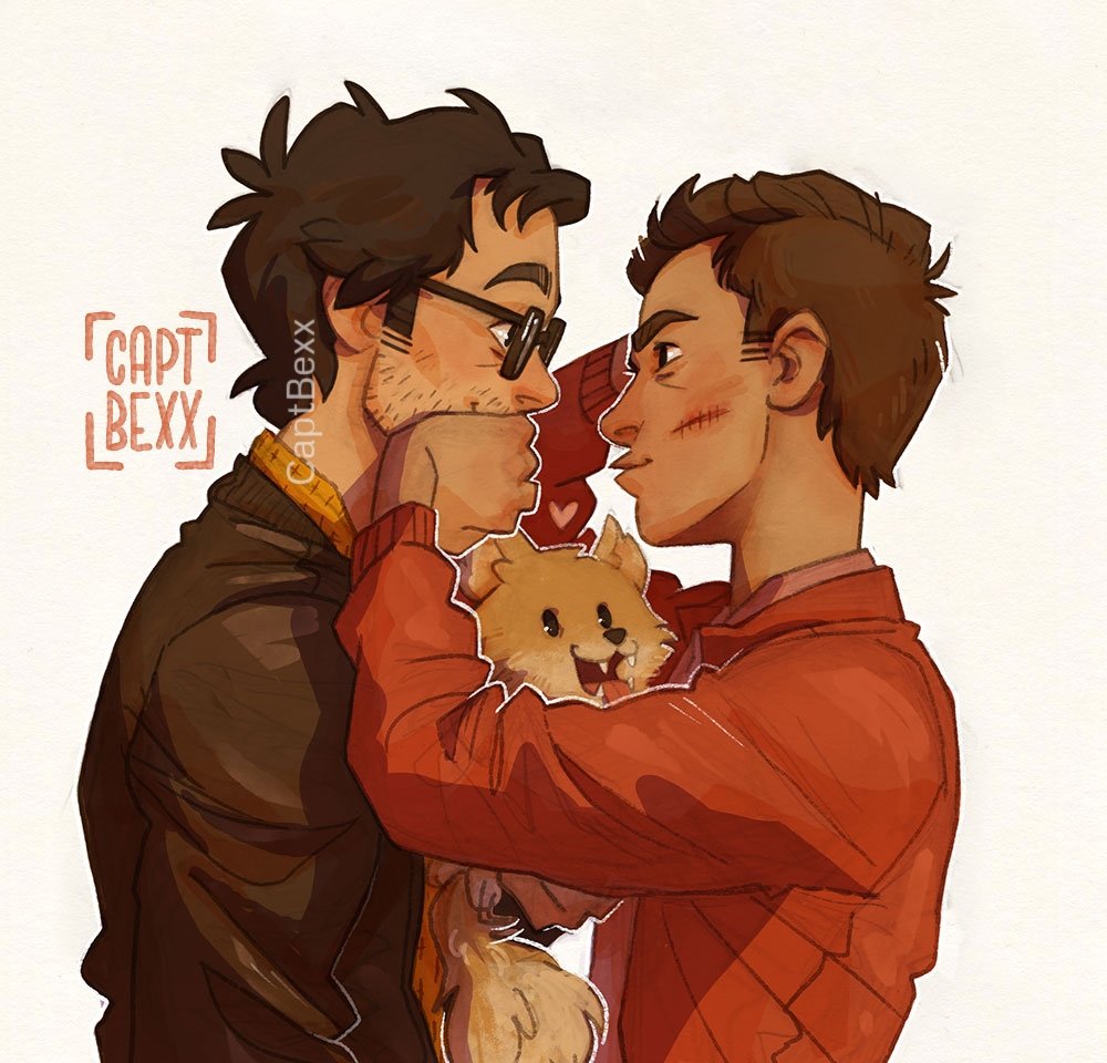 #beepbeeprichie 😉
Now on Society6: 
society6.com/product/beep-b…

#ITChapterTwo #itchapter2 #reddie #richietozier #eddiekaspbrak #Pomeranian #dog #art #fanart #ArtistOnTwitter #DigitalArtist #ITMovie