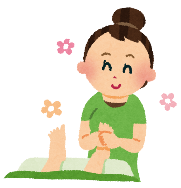 Uqハットちゃん事務局公式 いらすとやさんのイラストで ウルトラクイズを表現 タイトル 罰ゲームで足つぼマッサージに連れていかれた この5秒後から 敗者kくんの悲鳴が建物に響き渡ることになる