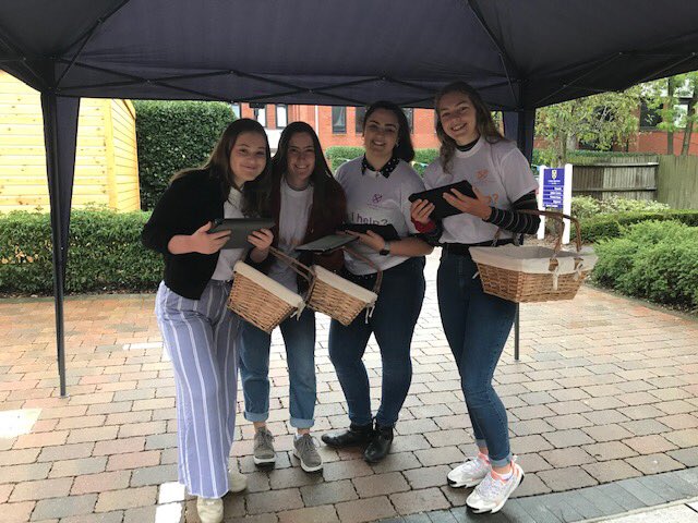 STAHS's tweet photo. Welcome to #STAHSOpenDay. Rain or shine our Sixth Formers are here to help! https://t.co/QMssGuMhzS
