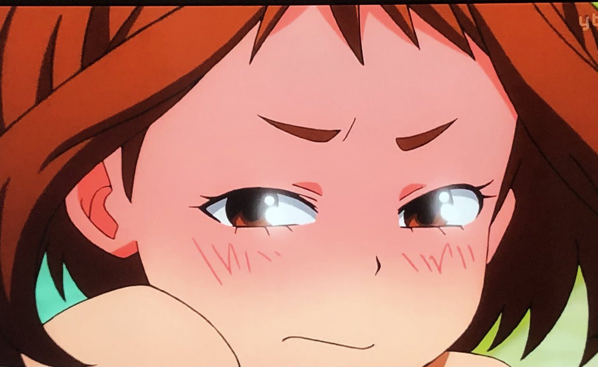 A Chan オリジン済み お茶子ちゃんめっちゃ顔赤い デクくん照れとる 僕のヒーローアカデミア ヒロアカ Heroaca A ヒロアカ好きさんと繋がりたい ヒロアカ4期 麗日お茶子 緑谷出久 特田種男