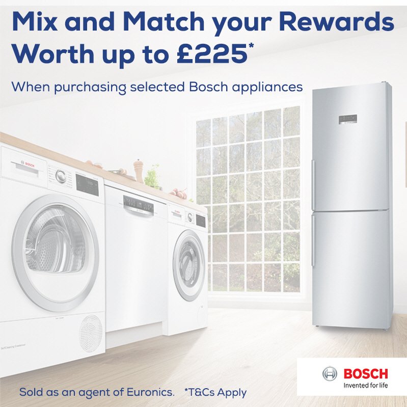 Great Deals on Bosch Appliances In Store at Attleborough and Diss or Online awmyhill.com