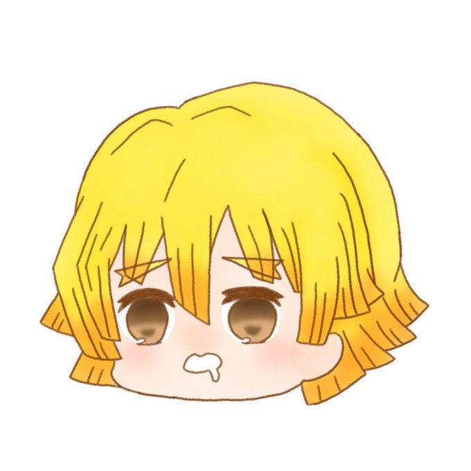 塩梅さんがTwitterに投稿した我妻善逸(鬼滅の刃)のイラスト。