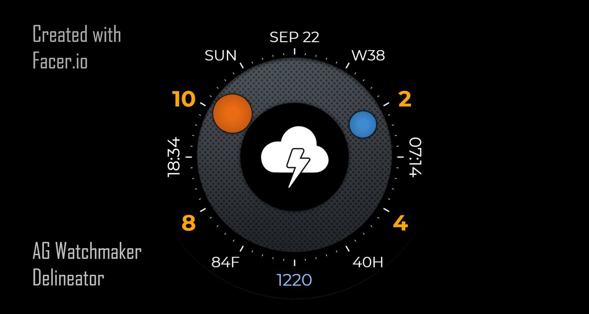 agwatchmaker's tweet image. AG Delineator @facer_io #watchface #android #tizen #wearables