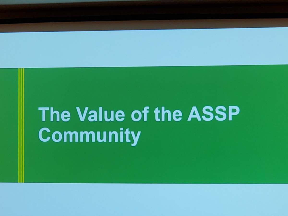 DukeDerdock's tweet photo. How engaged are you in Virtual Spaces?
#ASSPLeadership #ASSPRegionIV #ASSPCentralFloridaChapter #Chicago #ASSPLeadershipConference https://t.co/SWdQiEsLT9