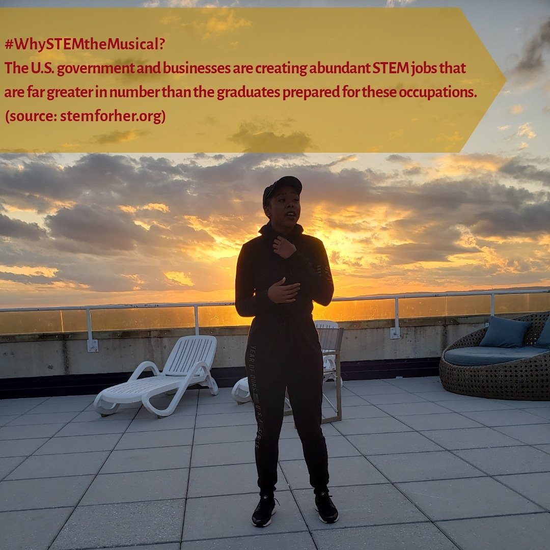 #WhySTEMtheMusical?
The U.S. government and businesses are creating abundant STEM jobs that are far greater in number than the graduates prepared for these occupations. (source: stemforher.org)