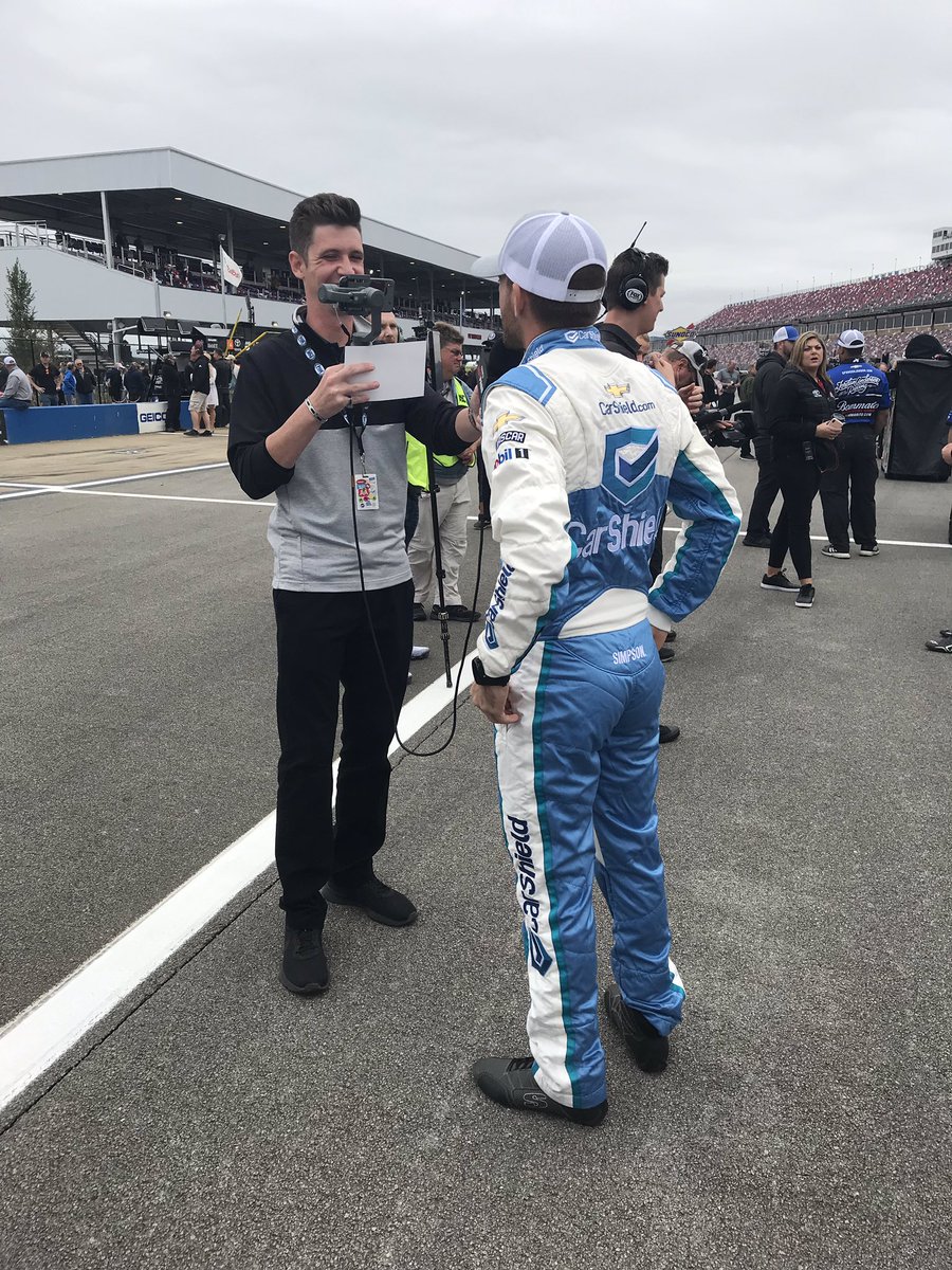 NieceMotorsport's tweet image. . @RossChastain doing some interviews before climbing into his No. 45 @CarShieldUSA @TeamChevy at @TalladegaSuperS 

#CarShield #CarShieldAutoProtection #ExtendedAutoProtection #AutoWarranty #SugarlandsShine250 #MelonManChallenge #NoWatermelonIsSafe #NASCARPlayoffs