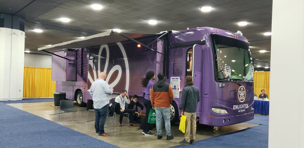 @therealcannabus is in Detroit! <a href="/getenlightentv/">Enlighten</a> #enlightentv #cannabus