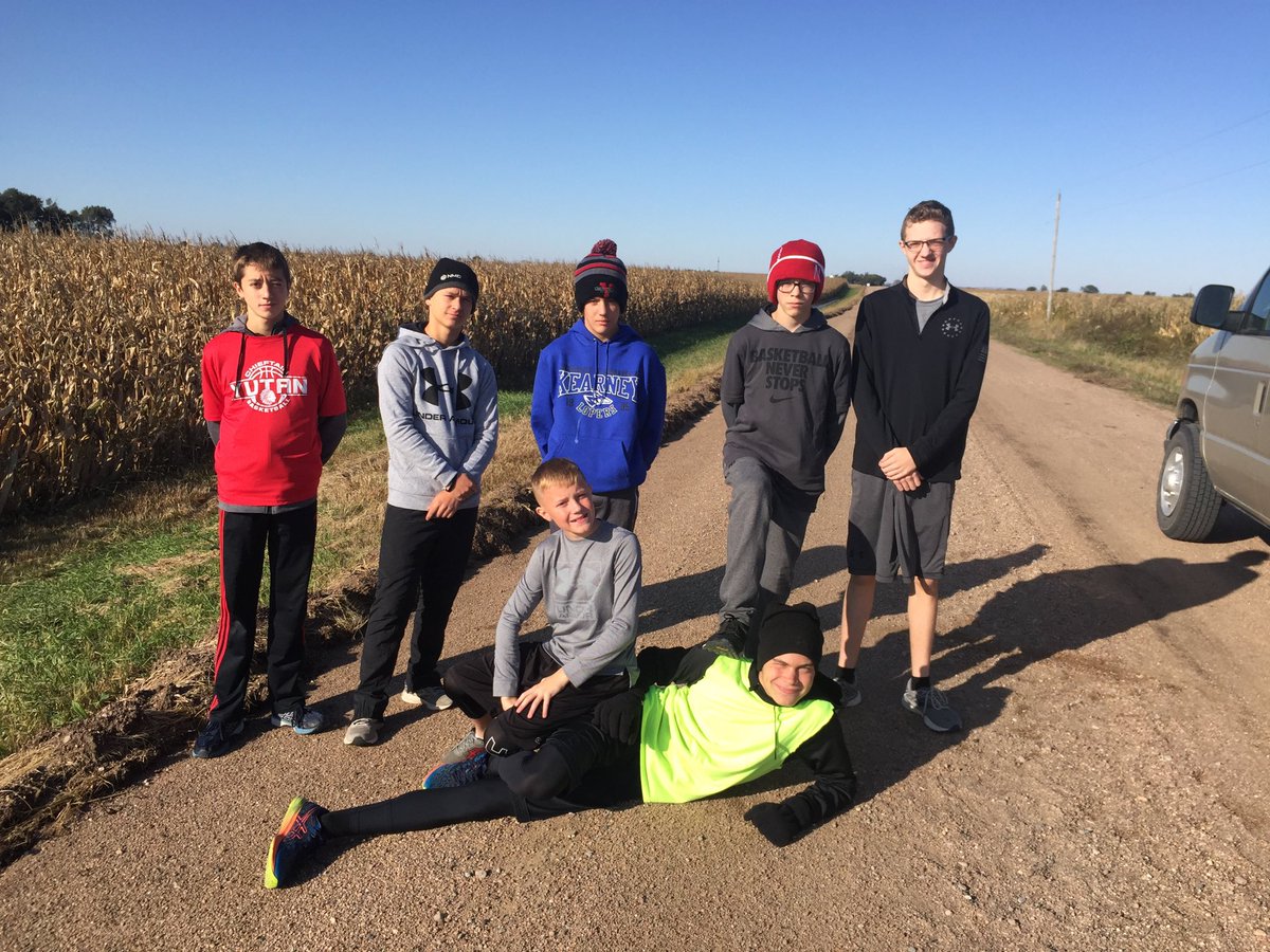 A nice, brisk morning run the week of districts.