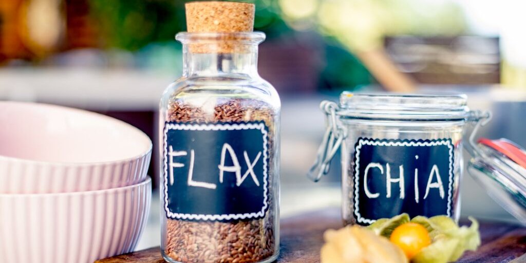 Healthy Directions (@healthydir) on Twitter photo #Flax & #chia seeds are great ways to add #fiber to your diet! Both also contain alpha linoleic acid, a plant-based #omega3 fatty acid. bit.ly/DSFiber #Flax & #chia seeds are great ways to add #fiber to your diet! Both also contain alpha linoleic acid, a plant-based #omega3 fatty acid. bit.ly/DSFiber
