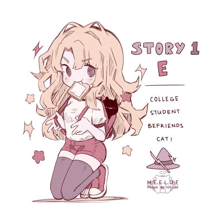 E's story! College student becomes witch ✨ 